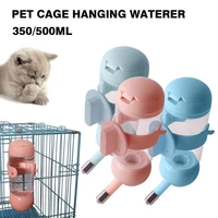 new pet drinking fountain hanging cup hanging stainless steel cat automatic drinking fountain kettle pet supplies comedero gato