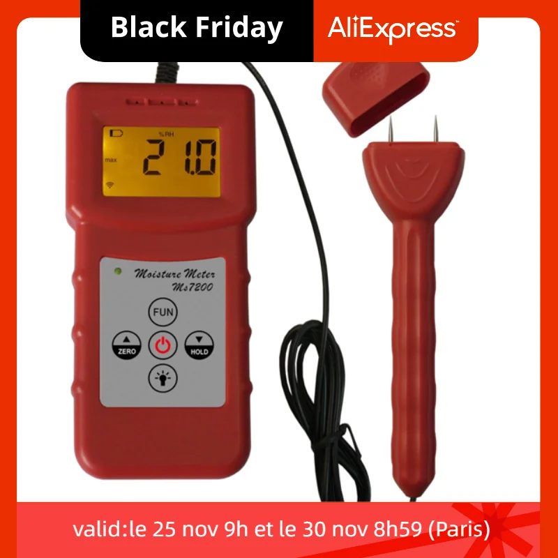 

High Quality Cardboard Moisture Meter Tester