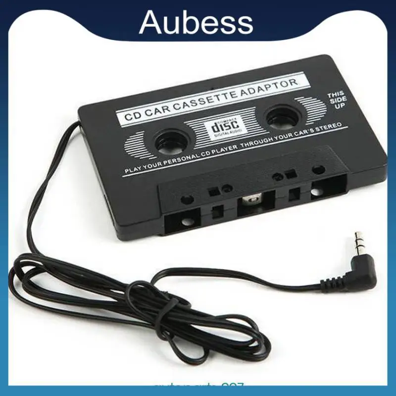 

Aux Audio 3.5mm Mp3 Player Universal Portable Cassette Adapter Durable Car Accessory Car Audio Cassette Casette Tape