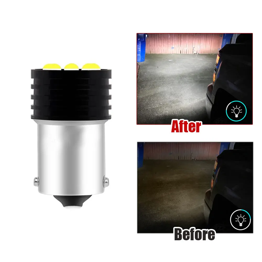 2 шт. 12 В 1156 P21W BA15S P21/5W 1157 BAY15D светодиодная лампа автомобильный стоп-сигнал