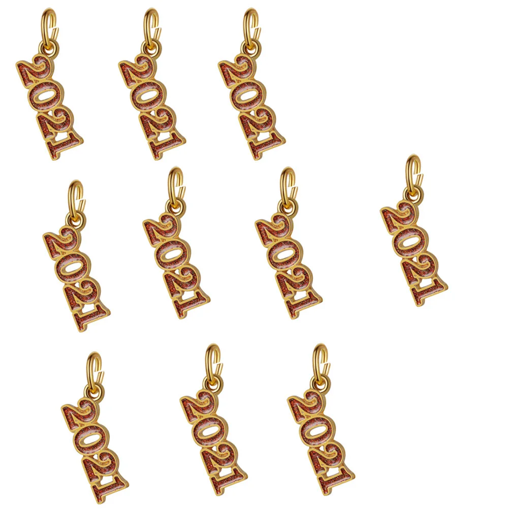 

Charms Year Pendants New Alloy Suppliespendant Accessoires Props 2021Craftkeychain Earring Making Jewelry Necklace Embellishment