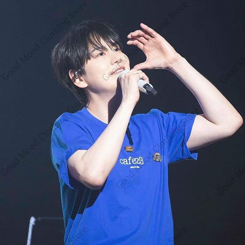 Футболка Super Junior с принтом Cho Kyu Hyun, унисекс, летняя, из высококачественного хлопка, с коротким рукавом, K-pop (art.: 3920db615bbab) - 3920db615bbab
