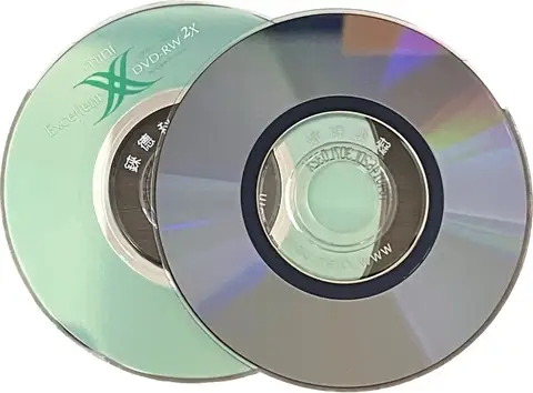 Оптовая продажа, 5 оригинальных дисков Ri-Brand 2x1,4 ГБ, 8 см, мини-диски с принтом DVD RW