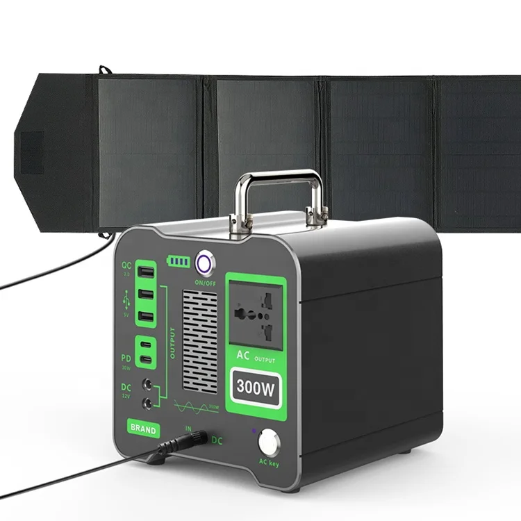 

LONGTIME Outdoor Camping Portable Solar Power Station 300W Generator