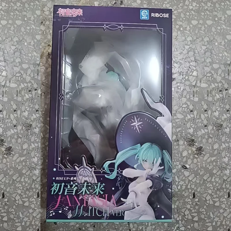 Фото В наличии RIBOSE RISE UP SERIES 1/8 Hatsune Miku Fantasia Witch ПВХ 25 СМ Аниме Фигурки Модель Коллекция Орнамент Игрушка №2