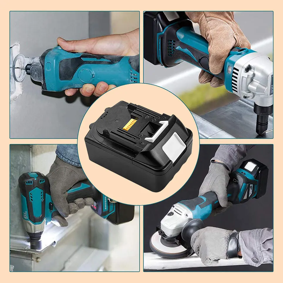 

2022 Makita 18V LXT Li-Ion сменный аккумулятор BL1830B (1)