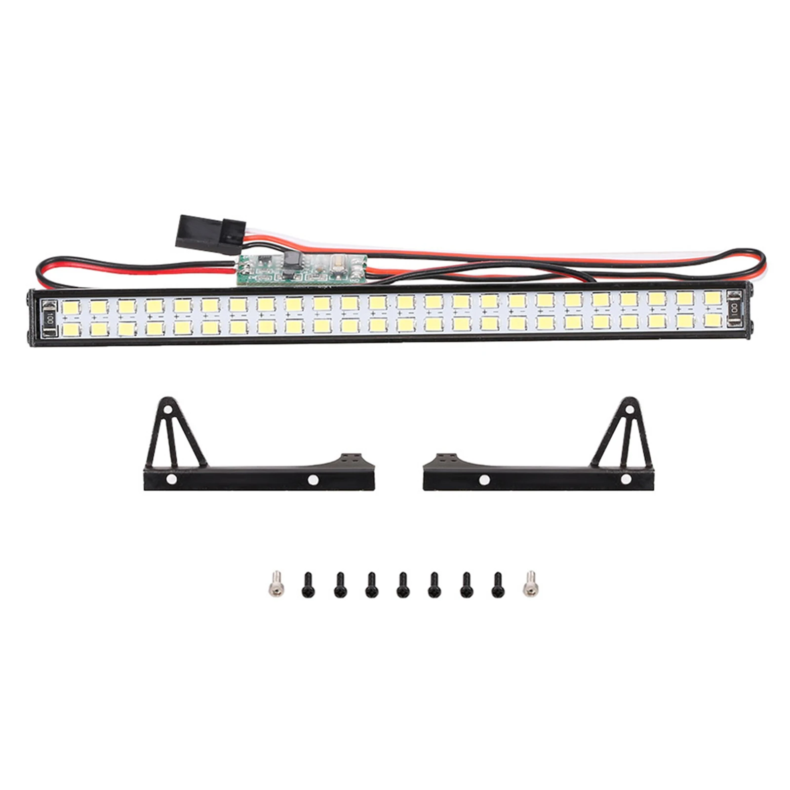 

DRM13018 CH3 управляемая радиоуправляемая лампа 147 мм 48 светодиодная световая панель для 1/10 Hsp Redcat Traxxas Tamiya Hpi Axial RC автомобильные Аксессуары RC