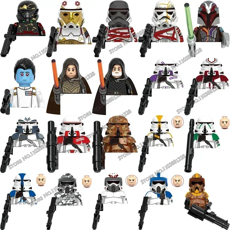 Горячие игрушки G0119Звездные войны клон-солдат Имперский штурмовик 50-й полк