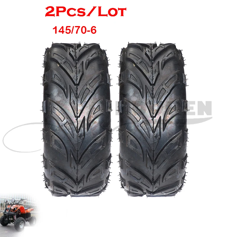 

Бескамерные вакуумные шины 2 шт./лот 145 / 70-6 для четырехколесных квадроциклов, карт 50 куб. См, 70 куб. См, 110 куб. См, 125 куб. См, аксессуары