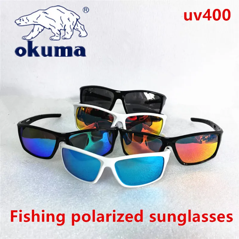 Фото Новые поляризационные солнцезащитные очки Okuma для рыбалки UV400 для езды на велосипеде, вождения, охоты, занятий спортом на открытом воздухе, доступны в 5 цветах №5