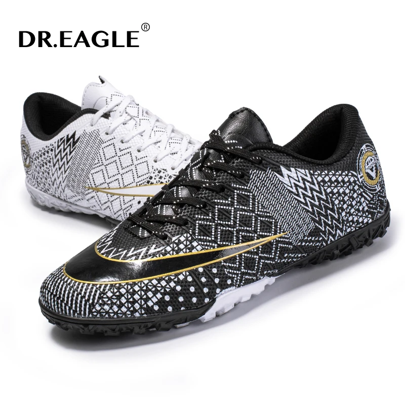 

Men Soccer Shoes Adult Kids TF Football Boots Cleats Grass Training Sport Footwear Sneakers Plus Size 30-45 Soccer Shoes