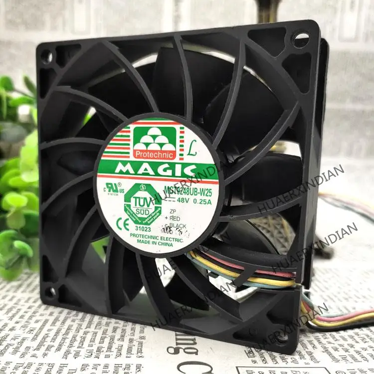 Новый MGT9248UB-W25 48V 0.25A 9225 9CM Комплект для сборки охлаждающего вентилятора