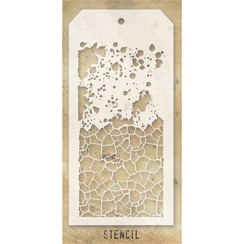 Новинка 2024 прозрачные штампы и трафарет в стиле ретро с граффити для