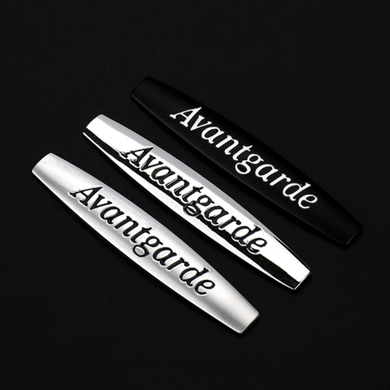 

3d Metal Avantgarde Logo Car Fender Emblem Badge For Mercedes W211 W210 W212 W213 W203 W204 W205 Avantgarde Sticker Accessories