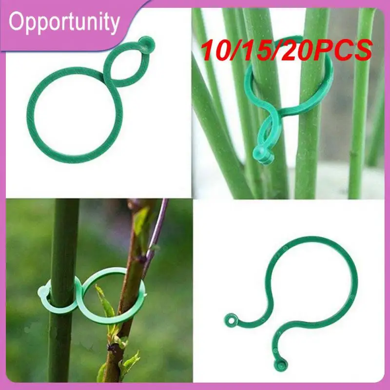 

10/15/20PCS Fixed Plant Wall Climbing Vine Clips Plastic Wall Self-adhesive Buckle Hook Plant Climbing