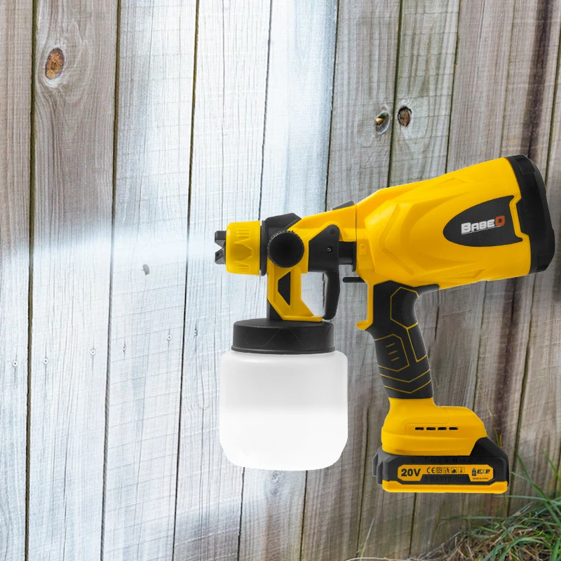 Электрический пистолет-распылитель 800 мл беспроводной распылитель краски с