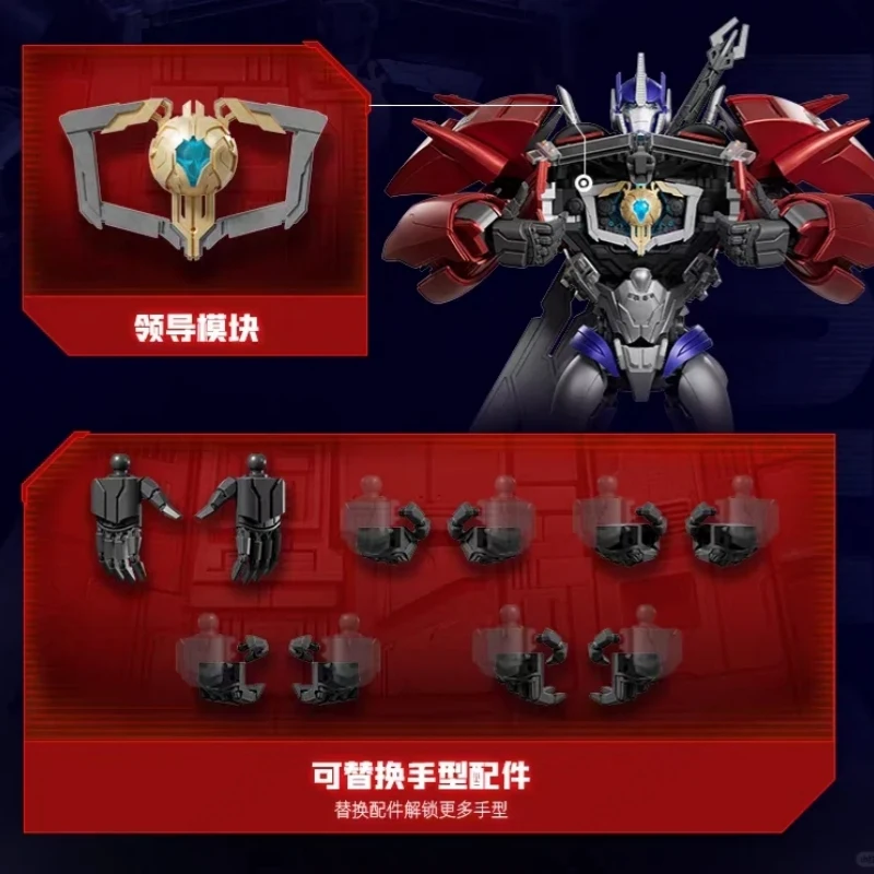 Фото Blokees Transformers: Prime Optimus Prime, серия Legend, коллекционная фигурка, подвижная модель, аниме-конструктор, игрушка для сборки, декор, подарок №5