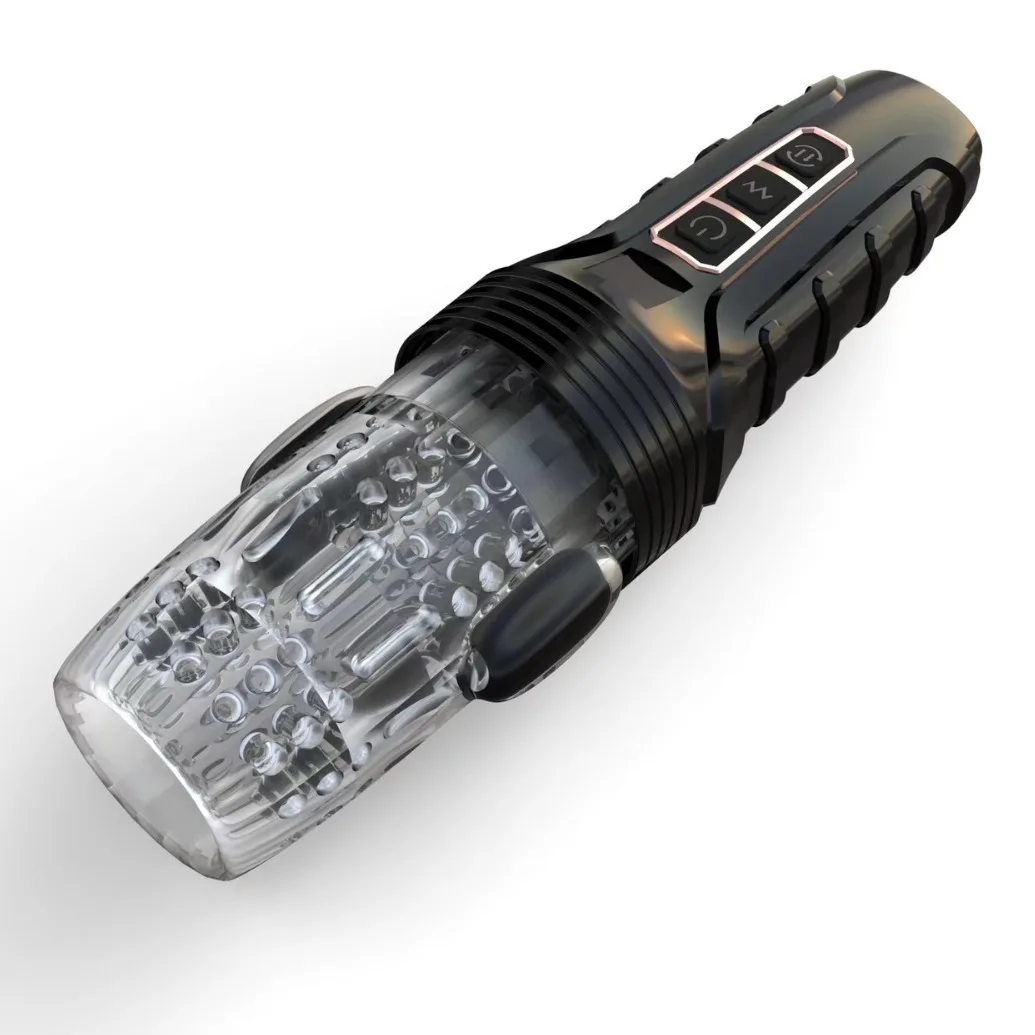 Вращающийся телескопический мужской мастурбатор для проникновения чашка