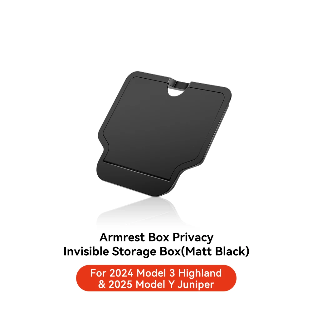 

YZ для Tesla Highland Model 3 Y Juniper, центральный подлокотник, скрытый держатель для коробки, консольный органайзер, автомобильный ящик для хранения, аксессуары