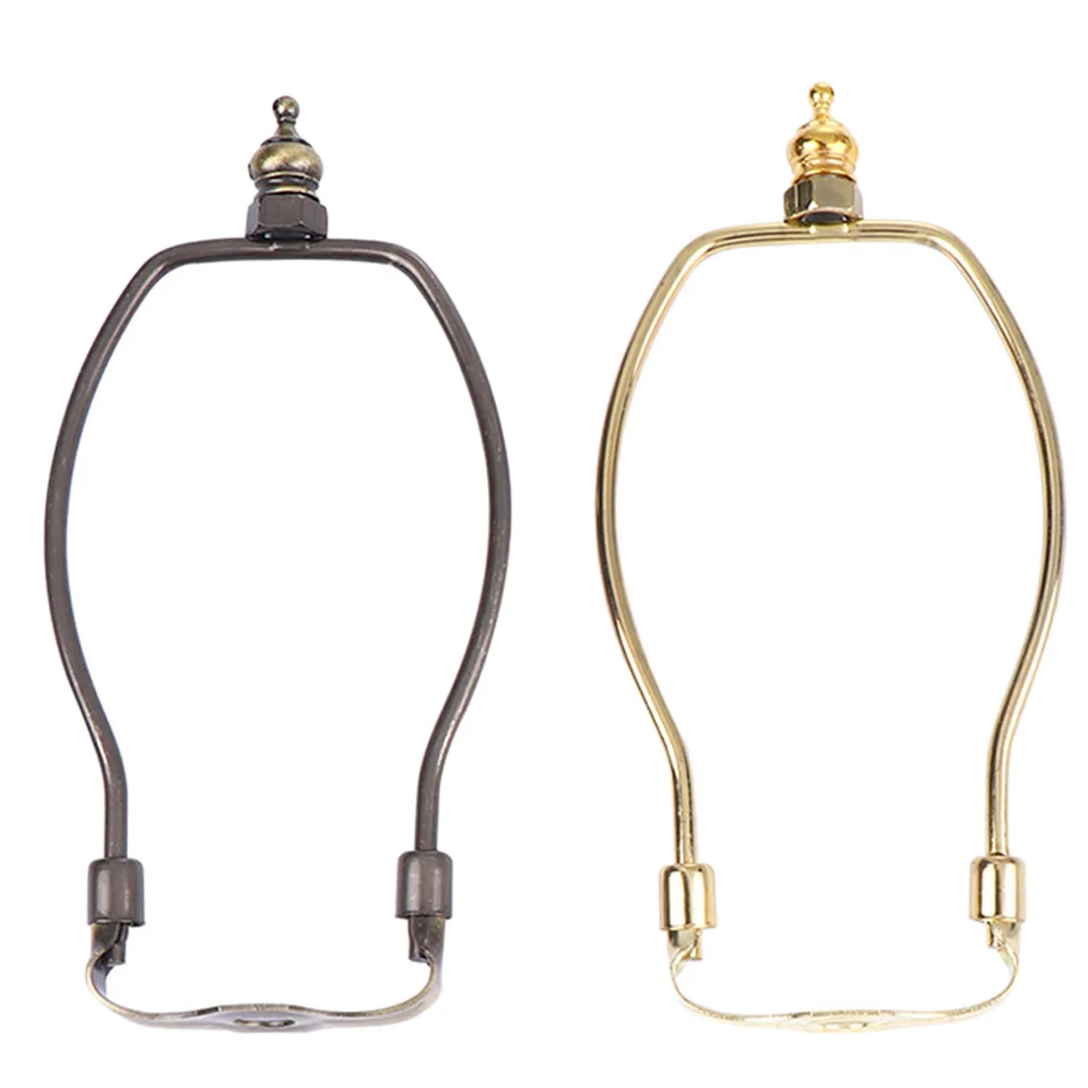 

2 Pcs Metal Holder Light Harp Holder Brass Fittings Floor Lamps Parts Adjustable Stand Lamp Harp Bracket Frame Shade Bracket