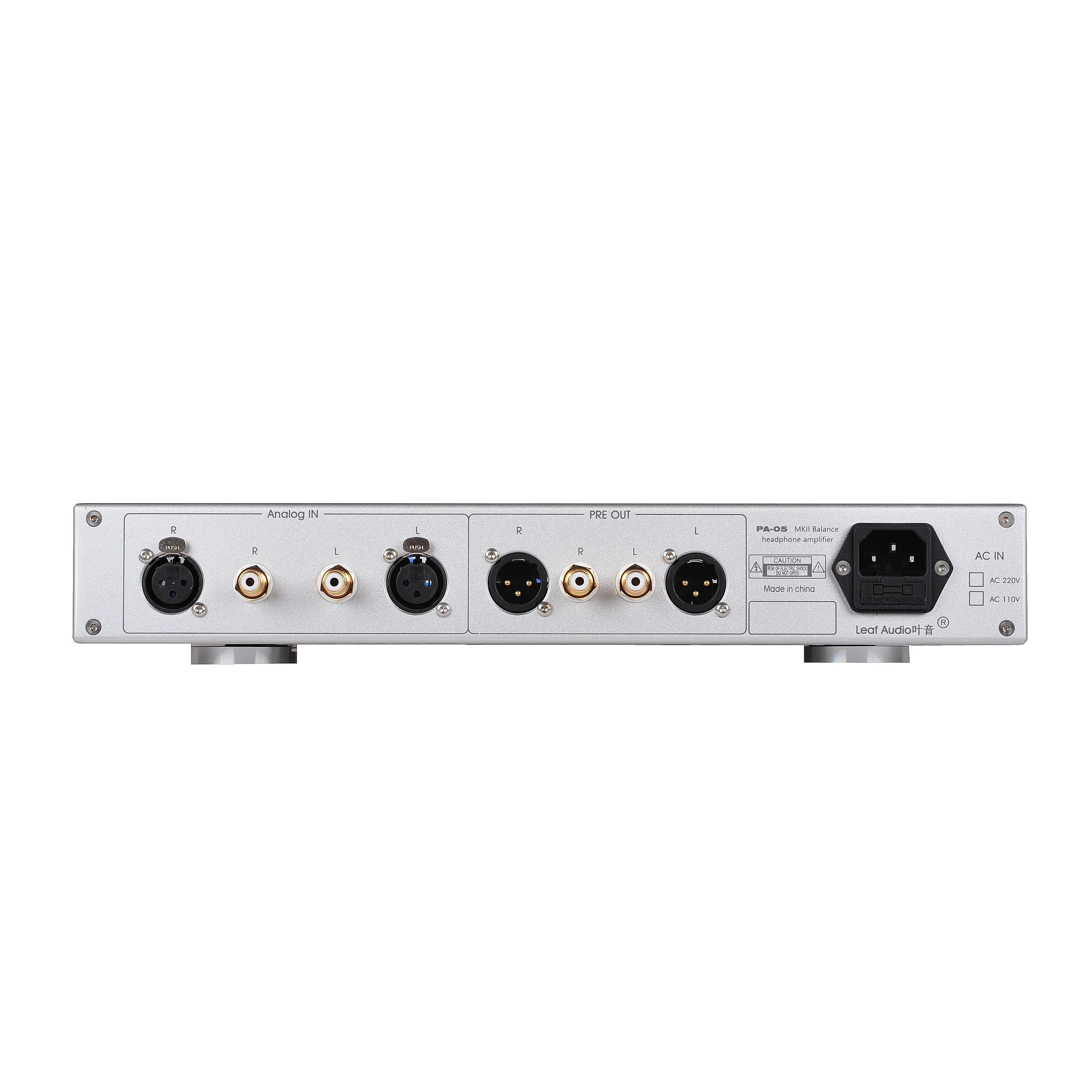 Полностью симметричный усилитель Leafaudio PA-05MK2, 35 Вт × 2, совместимый с наушниками HD800, Arya, HE6SE, Nan7, Tablet Headphones (art.: 3920daaacf352) - 3920daaacf352