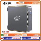 Мини-ПК GK3V, Intel Celeron J4125, Windows 10, 8 Гб DDR4, 128 ГБ, 256 ГБ, 512 ГБ, ТБ, SSD, игровой ПК, 2,4G 5G, Wi-Fi, мини-компьютер gk3v