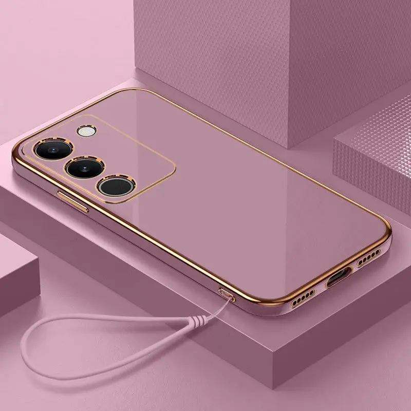 Противоударный силиконовый мягкий чехол для Vivo Y200