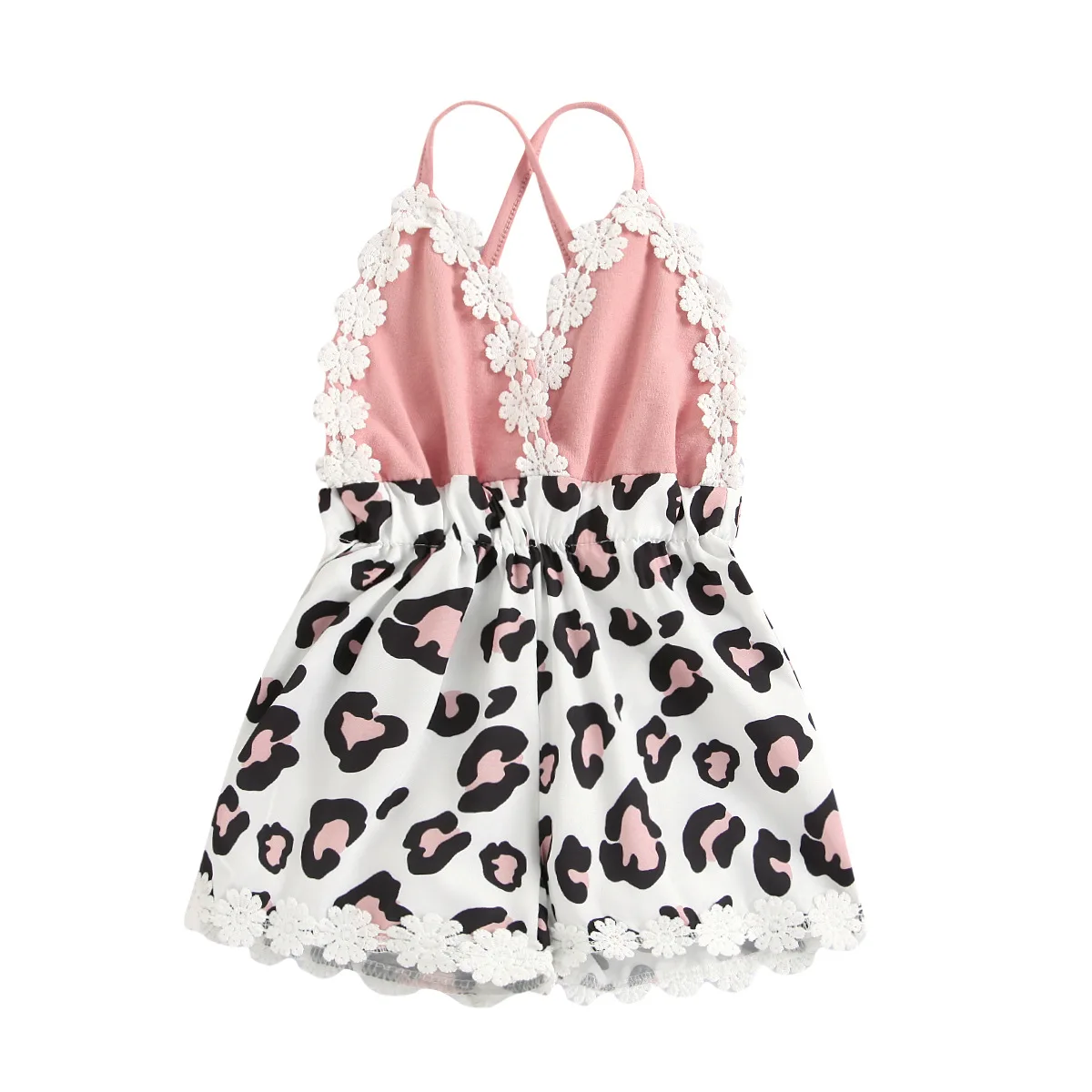 

Summer Baby Girls Playsuit Jumpsuits Cotton Sleeveless Infant Rompers Newborn Clothes