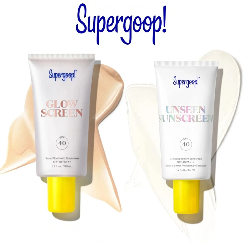 

Supergoop primer makeup base Unseen Sunscreen Broad Spectrum face primer SPF40 50ml beauty health make up base de maquiagem