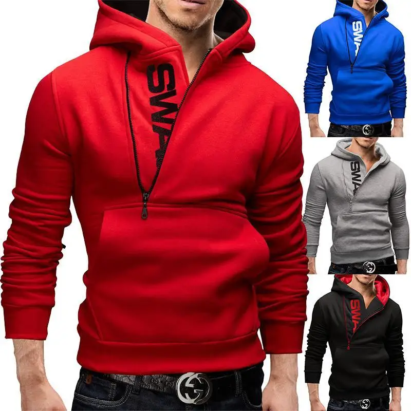 Spring Men's Jackets Hooded Coats Casual Zipper Sweatshirts Male Tracksuit Fashion Jacket Mens Clothing Outerwear