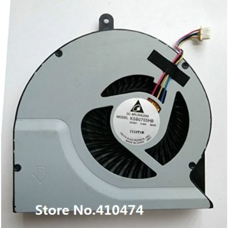 

New CPU Cooling Fan For ASUS N56 N56DP N56VW N56VM N56VZ N56DY N56SL N56VV N76VZ P/N: KSB0705HB Laptop Cooler Fan