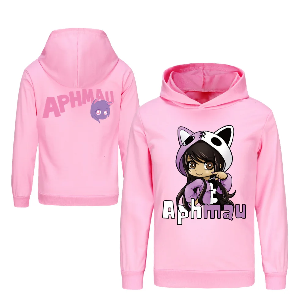 Аниме APHMAU одежда детская толстовка свитшот для маленьких девочек мультяшный