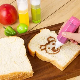 

Пластиковая ручка для письма еды, 3 шт., фотоформа для торта, чашка для крема, Кондитерские насадки, кухонные аксессуары