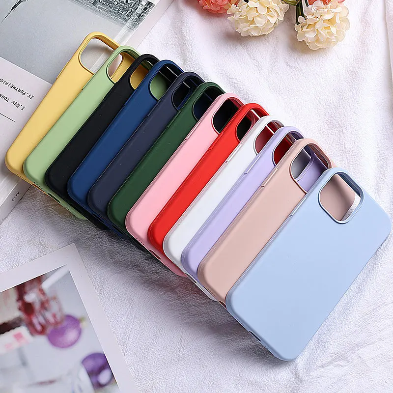 

for iPhone 14 Pro Max Liquid Silicone Phone Case iPhone 13/Mini/Pro/ProMax Case