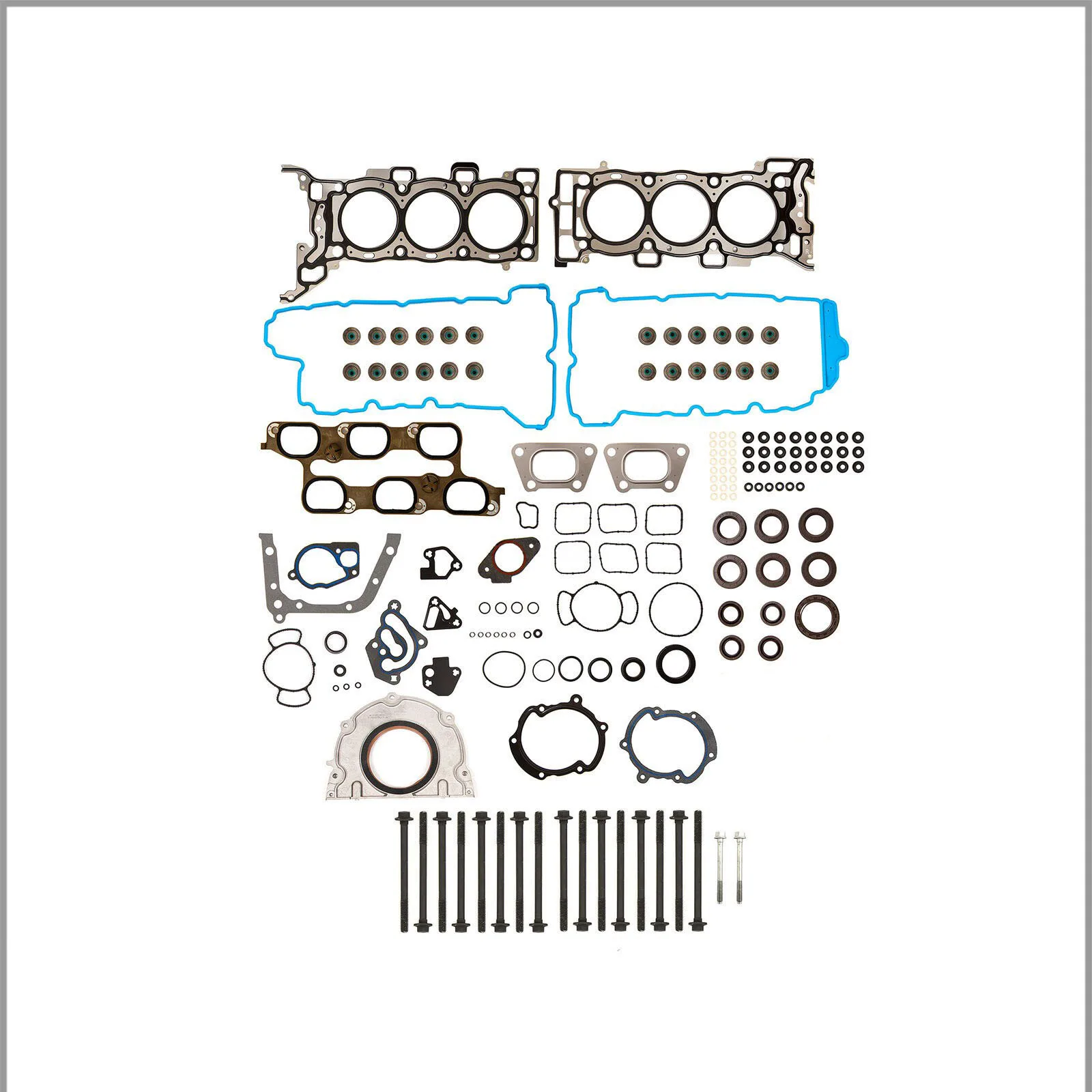 

Полный комплект прокладок болты с головкой для 10-12 Buick Cadillac Chevrolet GMC Saab 3,0 л 24 В