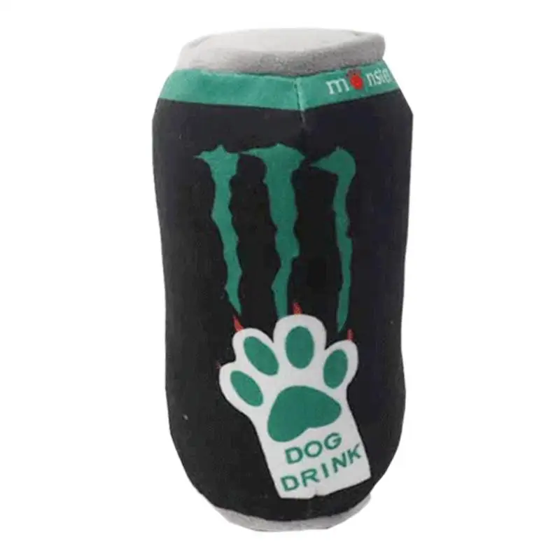 

Плюшевая игрушка для собак, забавная интерактивная игрушка в форме банка, плюшевая игрушка для прорезывания зубов, милая прочная жевательная игрушка для маленьких собак