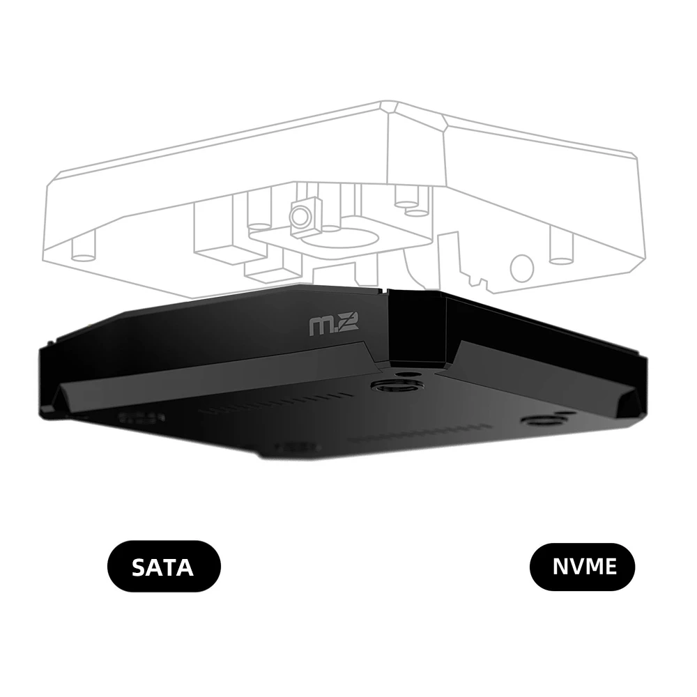 Плата расширения Argon ONE M.2 с USB 3 0 на SATA SSD адаптер NVME для Raspberry Pi 4 Модель B чехол V2 / -
