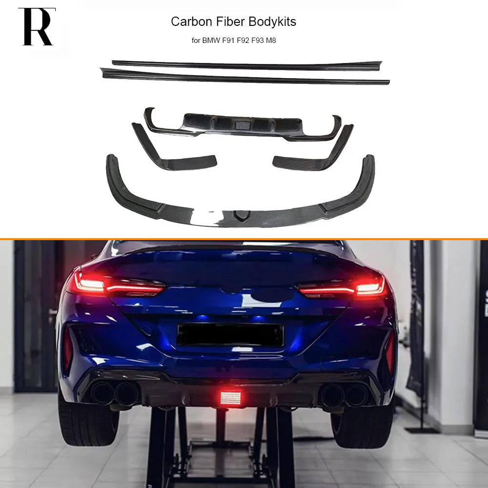 Обвес из углеродного волокна в стиле переменного тока для BMW f93 f91 f92 M8 передний