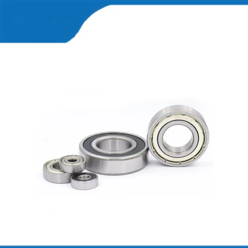 Фото S606-2RS/ZZ 6*17*6 мм 5/10 шт. S606RS / S606ZZ высококачественная нержавеющая сталь с резиновым уплотнением, шарикоподшипник с глубоким желобом №4