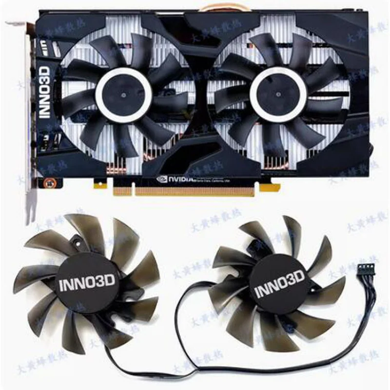 Вентилятор видеокарты WYORESY CF-12815S для INNO3D P106-100 GTX1660 1660ti Supreme