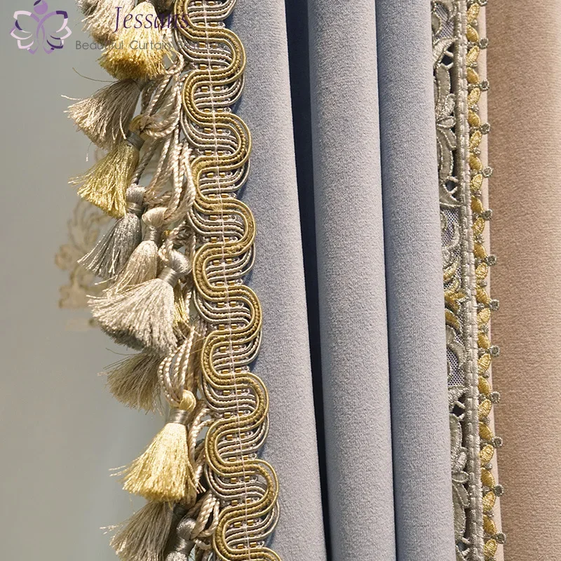 Тканевая затемняющая занавеска для гостиной спальни