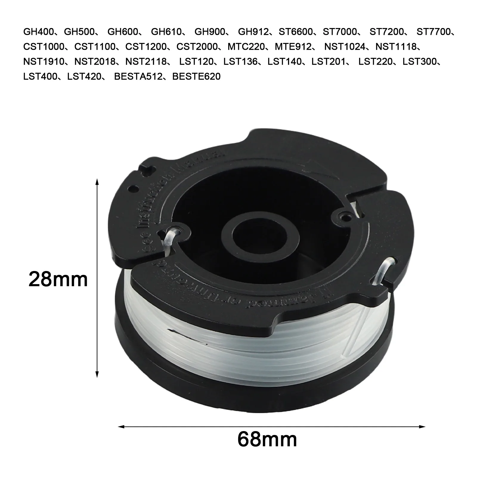 

6 шт., 10 футов, триммеры, катушка для ремня