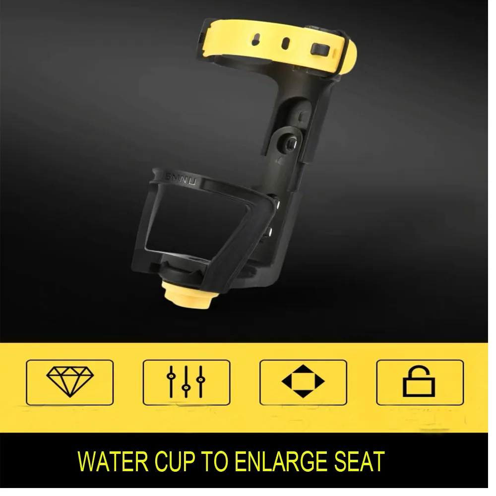 

For YAMAHA For Honda Crash Bar Water Bottle Motorcycle Beverage Water Bottle Drink Cup Holder Mount FOR BMW For KAWASAKI