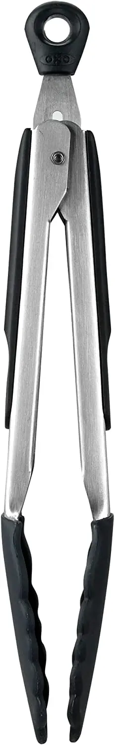 

Tweezers 20 cm with silicone heads Kitchen Clamp for Serving Salad and Ice Kitchen Accessories