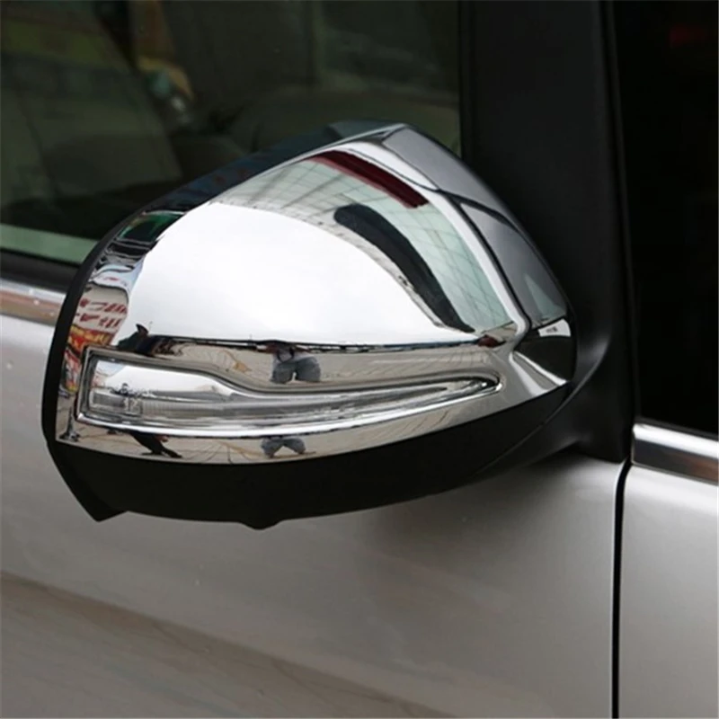 

WELKINRY For Benz V-Class W447 3rd Generation 2014-2023 V220 V250 V260 Car Door Side Wing Fender Rearview Reflection Mirror Trim