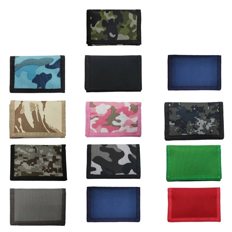 

Trifold Держатель кредитной карты Органайзер RFIDBlocking Тонкий кошелек Карманный кошелек