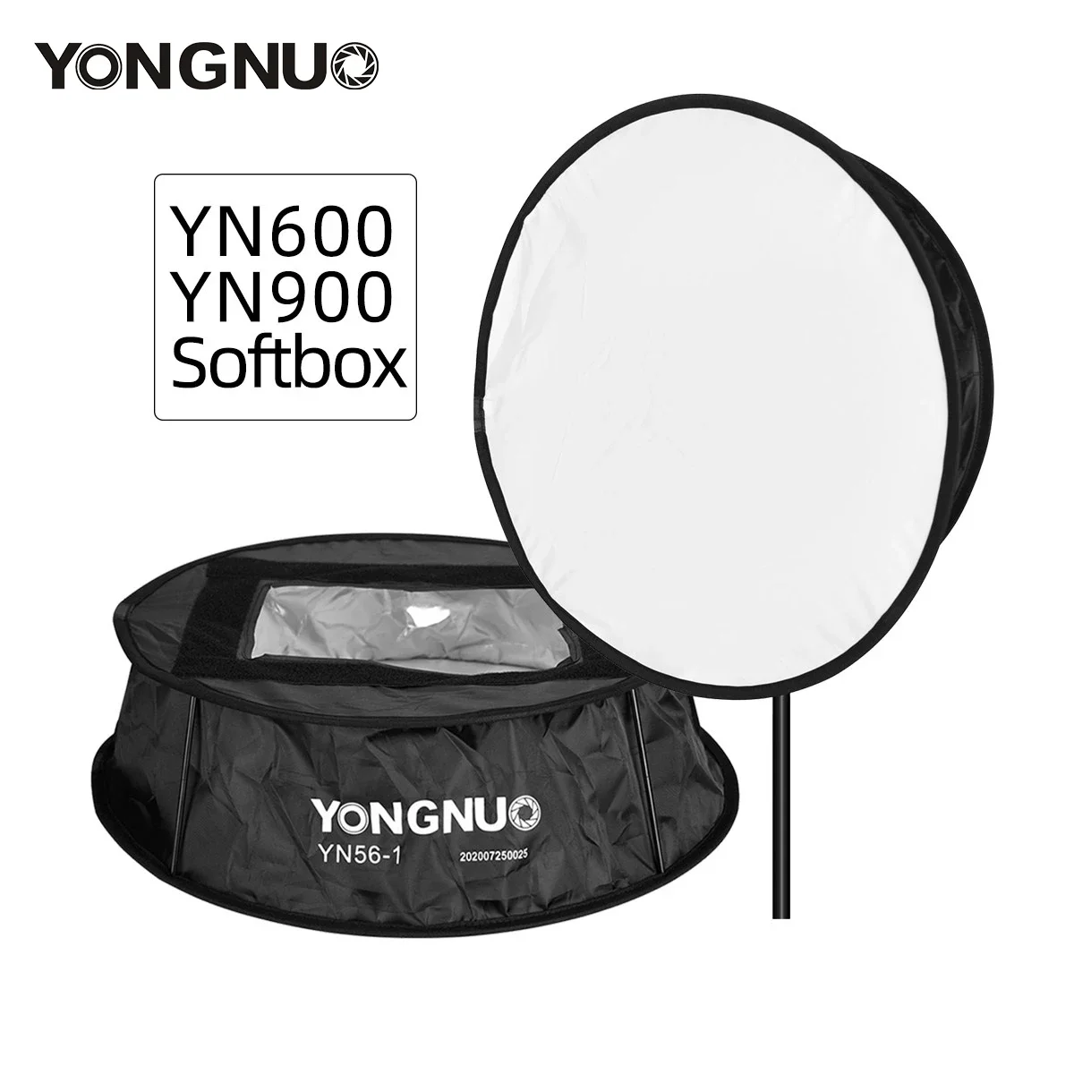 Фото В наличии: 2026 YONGNUO YN600 YN900 II YN600II YN900 Складной софтбокс-диффузор для светодиодных видеосветильников YONGNUO YN600 YN600II YN900 №3