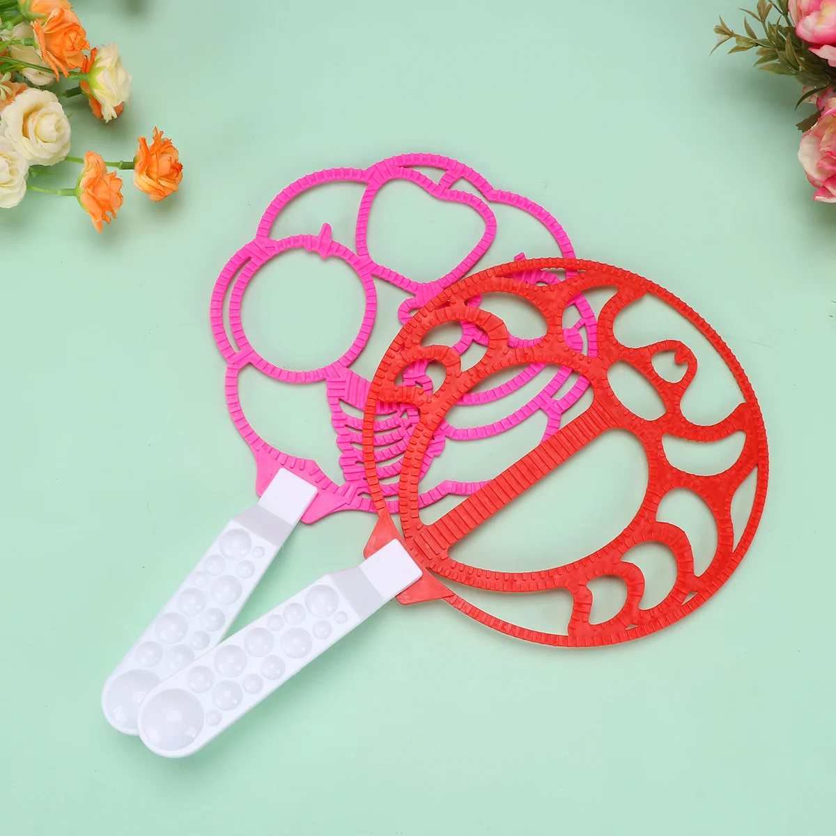 

1 Set/10PCS Blow Bubbles Bars Children Educational Toys Plastic Bubble Maker Tools for Kids Girls Boys (Random Color)