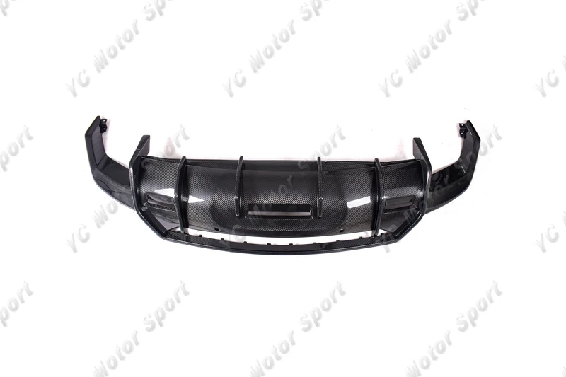 Автомобильный задний диффузор из сухого углеродного волокна VRS RMP edition подходит