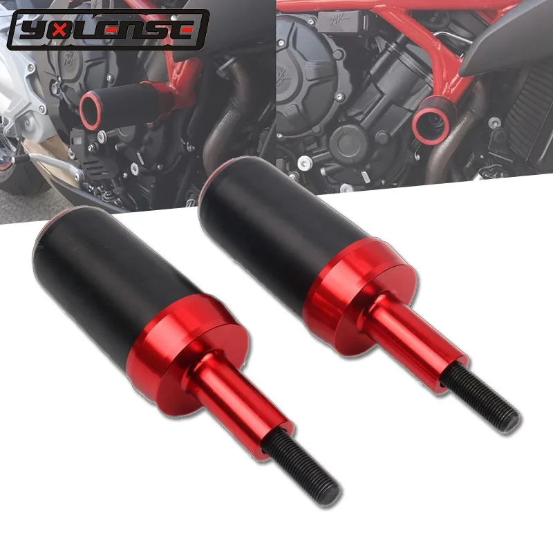 

For MV Agusta Brutale 675 800 Brutale675 Motorcycle CNC Falling Protection Frame Slider Fairing Guard Crash Pad Protector